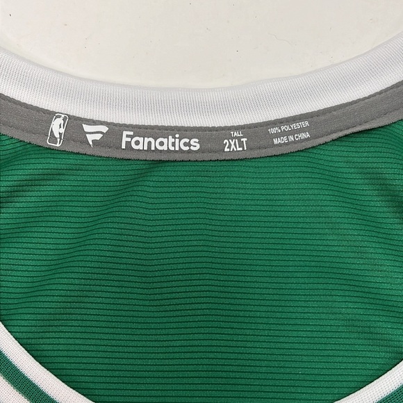 NEW Fanatics 2022/23 Icon Edition Boston Celtics Jayson Tatum Jersey Size 2XLT - Picture 5 of 8